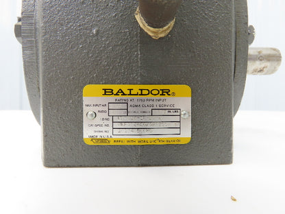 Baldor LF-926-10-B9-G Speed Reducer Gearbox 10:1 Ratio 3.5Hp 175 RPM LH 182TC