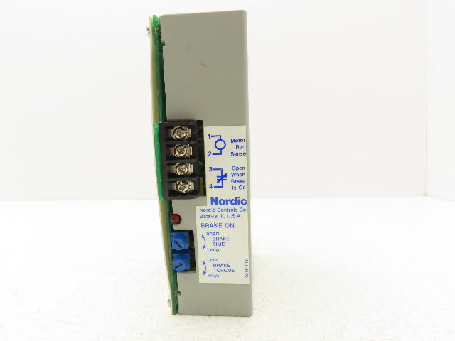 Nordic Controls D81510005QB Electric Motor Brake Control Module 230/460V 1/3PH