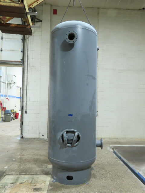 Manchester 1060 Gallon Vertical Compressed Air Receiver Tank 165PSI 48"x 13'H