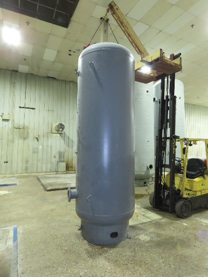 Manchester 1060 Gallon Vertical Compressed Air Receiver Tank 165PSI 48"x 13'H