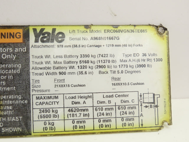 Danfoss OSPM 70 LS Forklift Power Steering Unit Hydraulic Motor Off ERC060VGN36