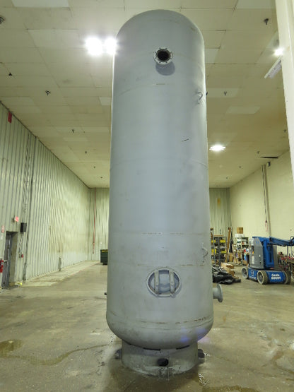 3000 Gallon Vertical Compressed Air Receiver Tank 137psi 66"x 18' 2"H