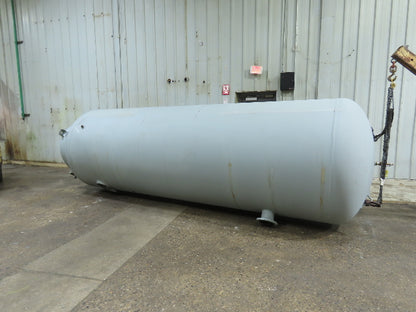3000 Gallon Vertical Compressed Air Receiver Tank 137psi 66"x 18' 2"H
