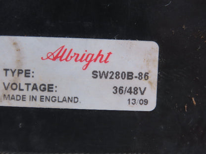 Yale CP445-3 Forklift Albright DC Motor Contactor Assembly Off ERC060VGN36TE085