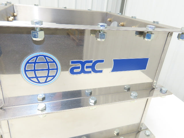 AEC ACS 6-Port Distribution Take-Off Box Bulk Material Conveying Square Flange