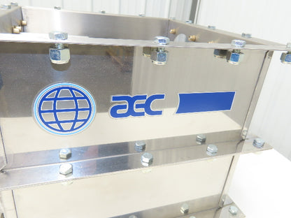 AEC ACS 6-Port Distribution Take-Off Box Bulk Material Conveying Square Flange