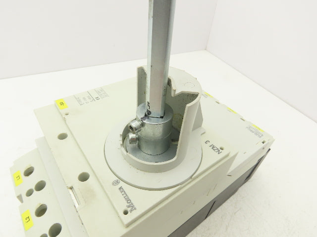 Moeller 3-630 Circuit Breaker w/Rotary Drive Adaptor 630A 690VAC 3 Pole