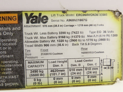 Yale 8542901 & 8542900 Steering Column Cover Plastic Shroud Off ERC060VGN36TE085
