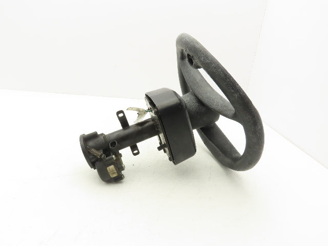 Yale Forklift Steering Wheel & Bracket Assembly Off ERC060VGN36TE085