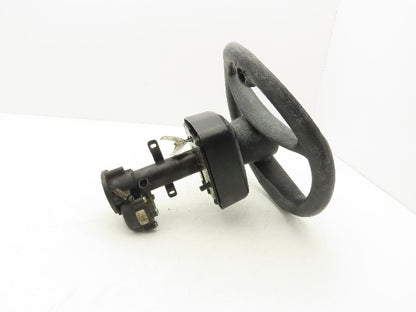 Yale Forklift Steering Wheel & Bracket Assembly Off ERC060VGN36TE085