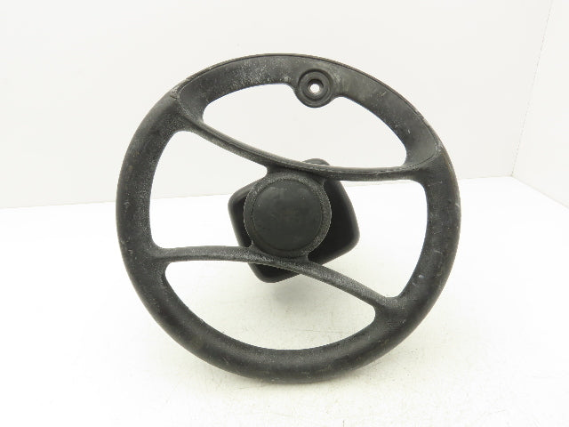 Yale Forklift Steering Wheel & Bracket Assembly Off ERC060VGN36TE085
