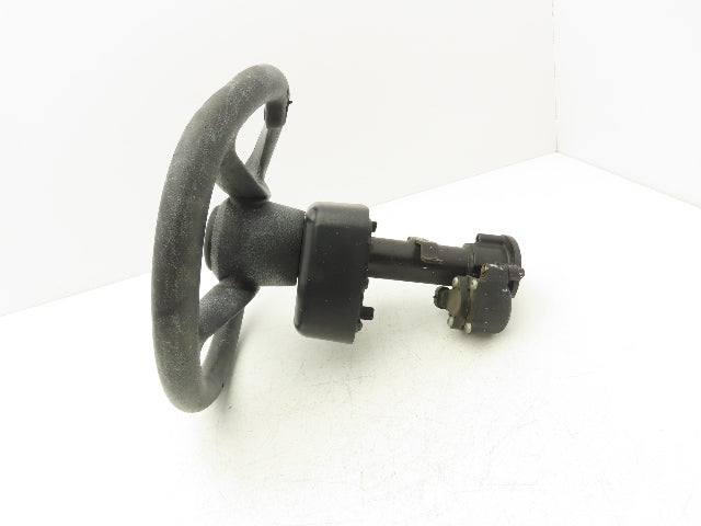 Yale Forklift Steering Wheel & Bracket Assembly Off ERC060VGN36TE085