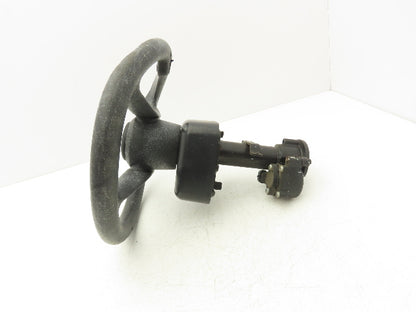 Yale Forklift Steering Wheel & Bracket Assembly Off ERC060VGN36TE085
