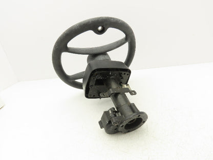 Yale Forklift Steering Wheel & Bracket Assembly Off ERC060VGN36TE085
