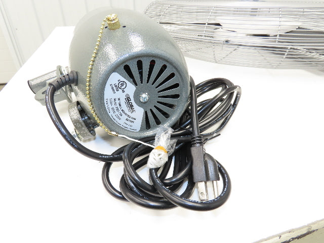 Global Industrial 607051 30" Oscillating Wall Fan 3-Speed 8775 CFM 1/3Hp 120V