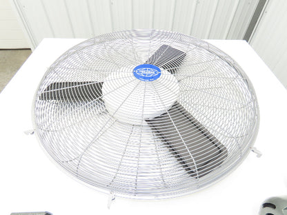 Global Industrial 607051 30" Oscillating Wall Fan 3-Speed 8775 CFM 1/3Hp 120V