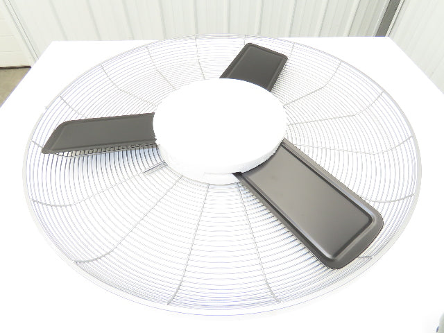 Global Industrial 607051 30" Oscillating Wall Fan 3-Speed 8775 CFM 1/3Hp 120V