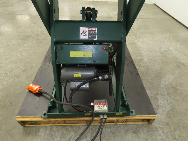 Southworth LS2-36 Hydraulic Scissor Lift Table 2000Lb 36" Lift 48"x36" Top 120V
