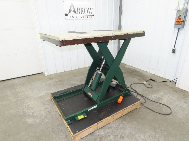 Southworth LS2-36 Hydraulic Scissor Lift Table 2000Lb 36" Lift 48"x36" Top 120V