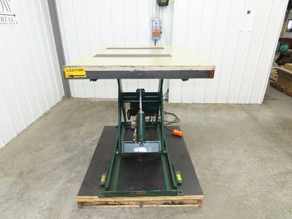 Southworth LS2-36 Hydraulic Scissor Lift Table 2000Lb 36" Lift 48"x36" Top 120V
