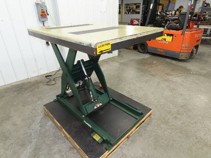 Southworth LS2-36 Hydraulic Scissor Lift Table 2000Lb 36" Lift 48"x36" Top 120V