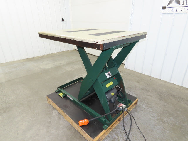 Southworth LS2-36 Hydraulic Scissor Lift Table 2000Lb 36" Lift 48"x36" Top 120V