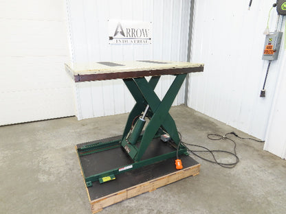 Southworth LS2-36 Hydraulic Scissor Lift Table 2000Lb 36" Lift 48"x36" Top 120V