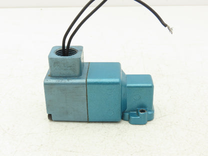 Mac 250B-111CA Solenoid Operated 3-Way Poppet Valve 25-150PSI 120VAC/24VDC