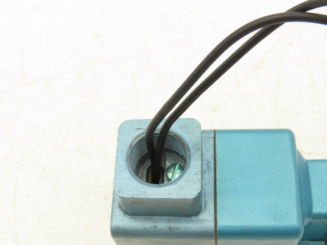 Mac 250B-111CA Solenoid Operated 3-Way Poppet Valve 25-150PSI 120VAC/24VDC