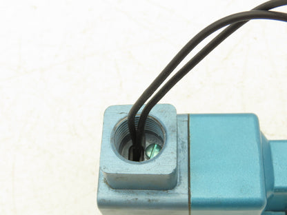 Mac 250B-111CA Solenoid Operated 3-Way Poppet Valve 25-150PSI 120VAC/24VDC