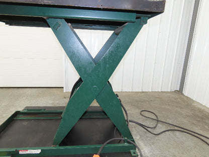 Southworth LS2-36 Hydraulic Scissor Lift Table 2000Lb 120V 36" Lift 48"x36" Top