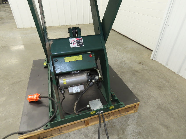 Southworth LS2-36 Hydraulic Scissor Lift Table 2000Lb 120V 36" Lift 48"x36" Top