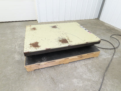 Southworth LS2-36 Hydraulic Scissor Lift Table 2000Lb 120V 36" Lift 48"x36" Top