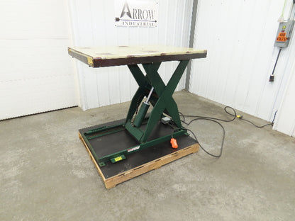 Southworth LS2-36 Hydraulic Scissor Lift Table 2000Lb 120V 36" Lift 48"x36" Top