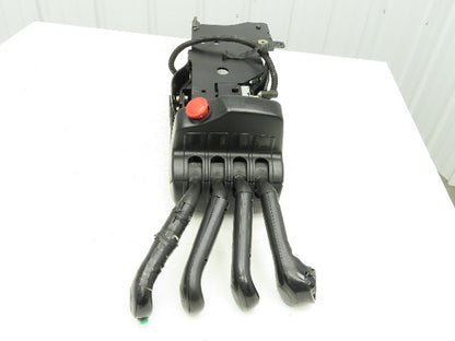 Yale ERC060VGN36TE085 Forklift Four Lever Control Assy Lift Tilt Shift Position