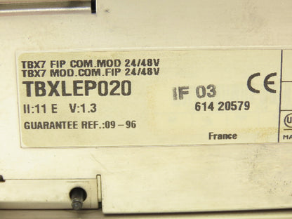 Schneider Electric TBX7 Telemecanique Communication Module FIP 24/48V V:1.3