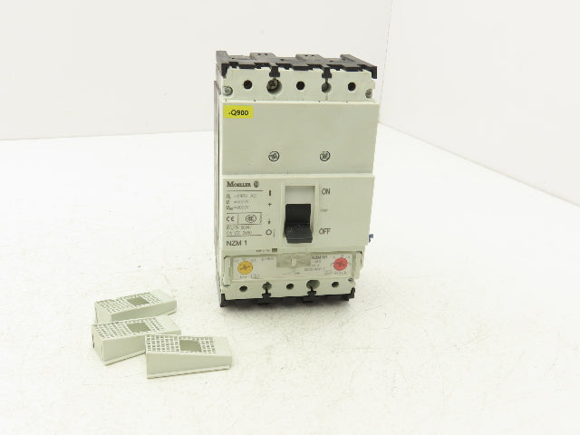 Moeller NZM N1-A80 Circuit Breaker 80A 3-Pole 690VAC 3PH Molded Case
