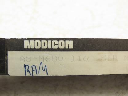 Modicon AS-M680-116 Module Memory Executive Cartridge Assembly 16K AMP 102585-3