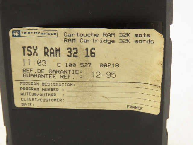 AEG Schneider Telemecanique TSX RAM 32 16 Memory Module Car touche32K Words