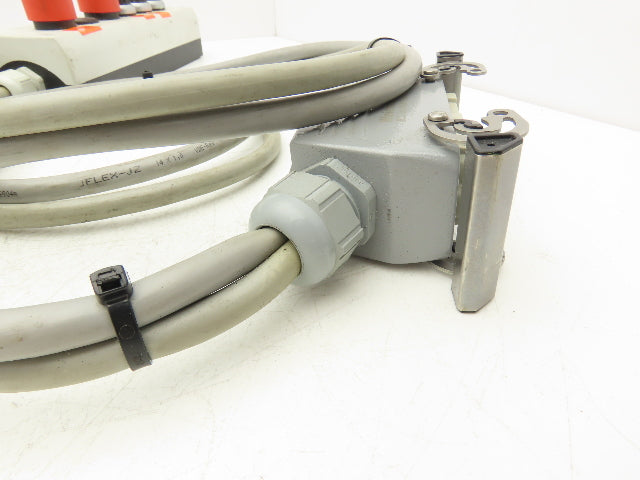 Moeller PC-GF20-FR 6-Station Pushbutton Control Switch Pendant  Lot of 2