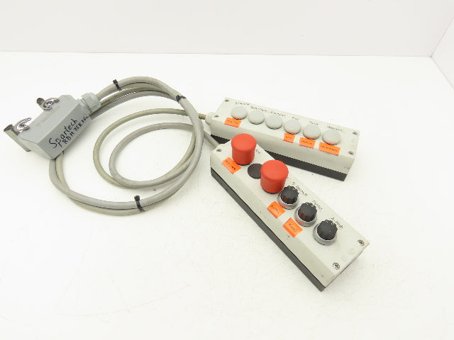Moeller PC-GF20-FR 6-Station Pushbutton Control Switch Pendant  Lot of 2