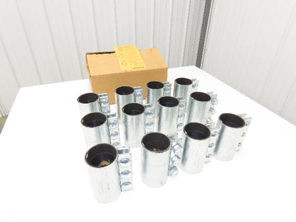 Morris 3-3C-OD 3" Pipe Compression Coupling 76.2mm 3-Bolt Black Gasket Lot of 12