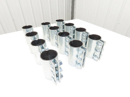 Morris 3-3C-OD 3" Pipe Compression Coupling 76.2mm 3-Bolt Black Gasket Lot of 12
