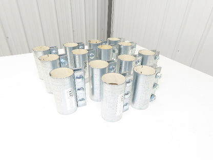 Morris 2-3/4-3C-OD 2.75" Pipe Compression Coupling 3-Bolt White Gasket Lot of 14