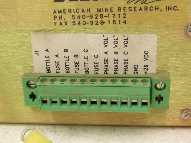 American Mine Research CB-Pro Electronic Voltage Interface Mining Applications