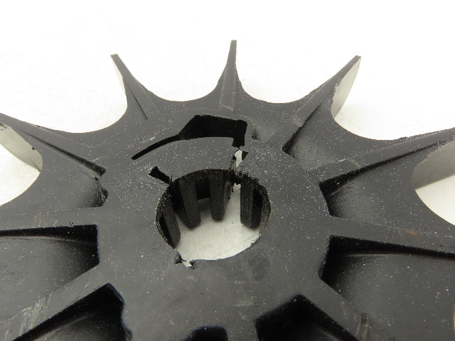 Baldor 37FN3002A01SP 9" Outer Diameter 1.155" Shaft Plastic Motor Fan
