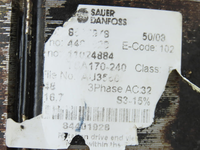 Yale 8538978 Forklift Hydraulic Pump & Motor 36/48VDC Off ERC060VGN36TE085