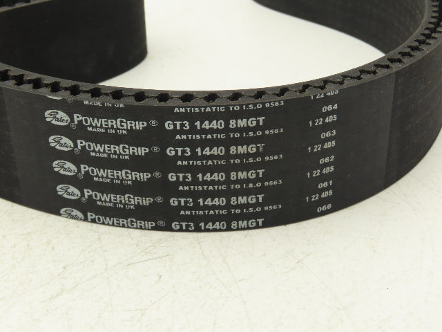 Gates GT3 1440 8MGT PowerGrip GT3 Timing Belt 180 Tooth 50mm Width 8mm Pitch