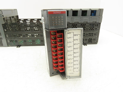 Allen Bradley 1746-A10 1746-P2 SLC 500 Power Supply 10-Slot I/O Chassis Rack