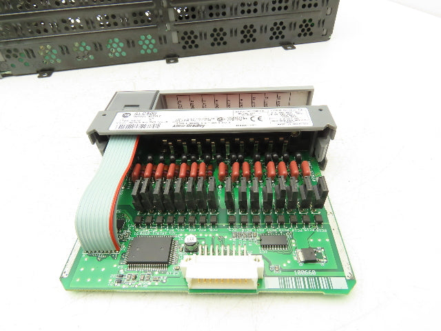 Allen Bradley 1746-A10 1746-P2 SLC 500 Power Supply 10-Slot I/O Chassis Rack